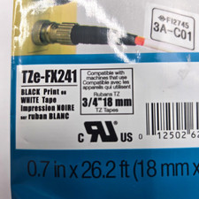 GENUINE Brother TZe-FX241 TZ-FX241 TZEFX241 P-Touch Flex ID Tape 18MM