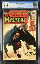 House of Mystery #195 CGC 9.4 • Bernie Wrightson Cover • Horror • DC Comics 1971