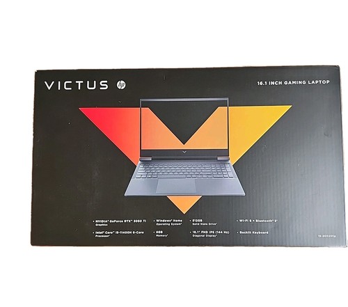 HP Victus 16.1'' (512GB SSD Intel, Core i5-11400H, 4.5GHz, 8GB RAM) Laptop -... - Picture 1 of 3