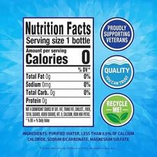 Pure Life Purified Water Bottles 24 Pack - Still Bottled Water Enhanced with ...