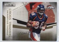 2010 Panini Rookies & Stars Cross Training Gold 159/500 Demaryius Thomas #33 qw7