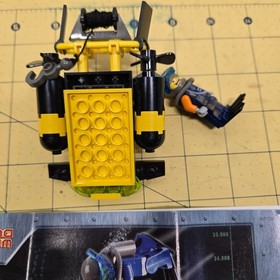 Alpha Team Sub-Surface Scooter (4791) w Minifigures & Instructions