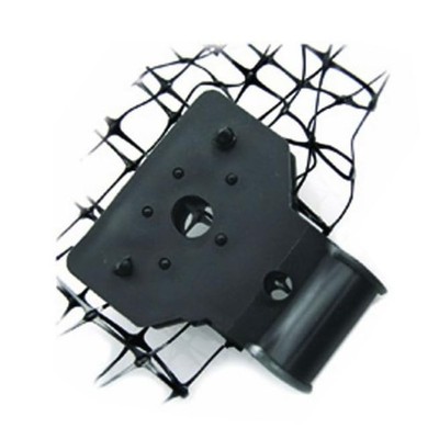 Bird-X Deterrent Netting Hardware, Plastic Clips, 250 Pieces (MTG-CASE), Black