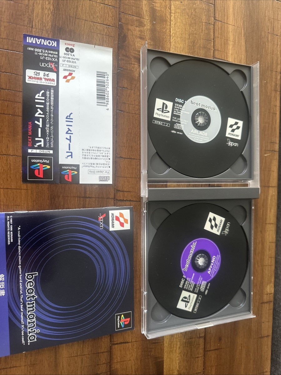 Playstation BEATMANIA Beat Mania PS1 For JP System p1 | eBay