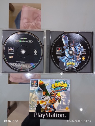 Gioco PlayStation PS1 Crash Bandicoot 3 Warped Black Label PAL ITA Completo - Picture 3 of 7