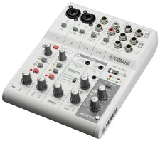 YAMAHA live streaming mixer 6 channel white AG06MK2 W