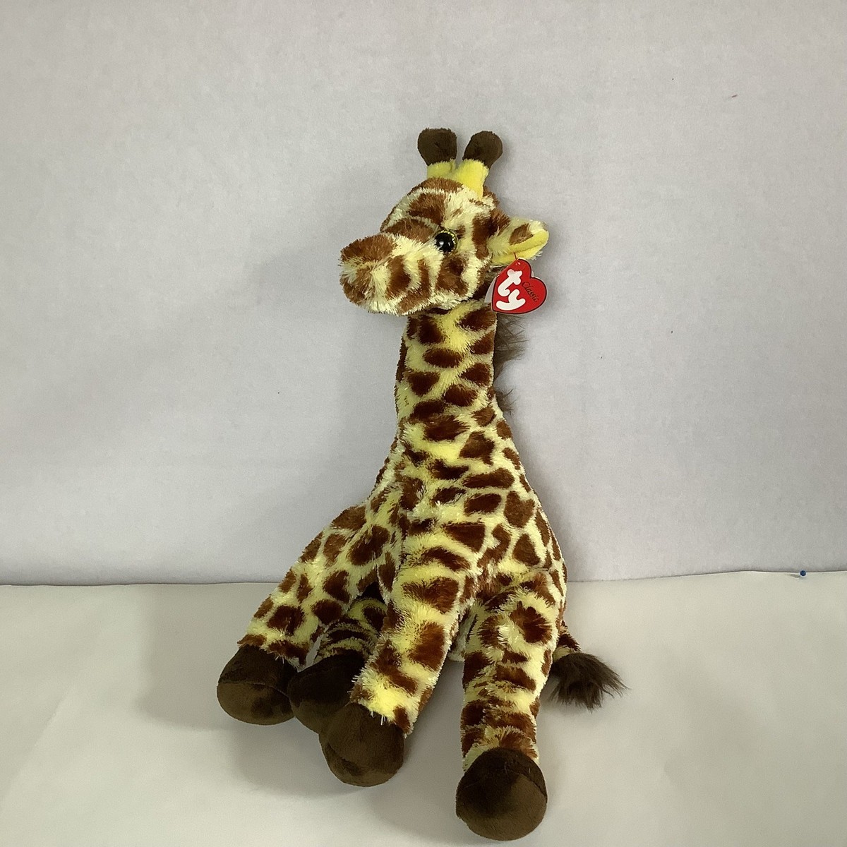 TY Beanie Baby Classic Hightops Giraffe Plush -NWT-TY Classic