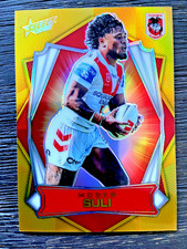 2026 NRL SELECT 'LUMINOUS' TRADING CARD - MOSES SULI/DRAGONS
