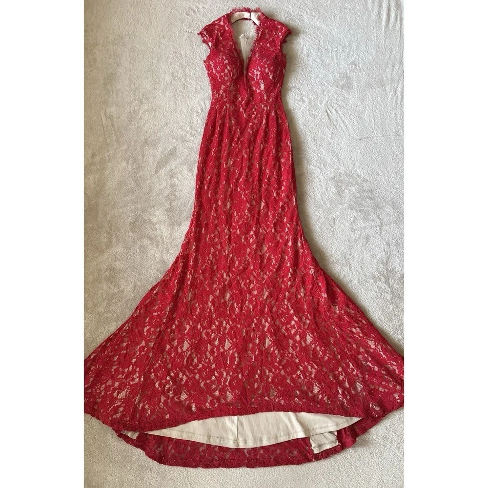 chinese dress ladies Aidan Mattox main image 1