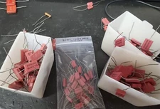 NOS Vintage Sangamo slilvered mica capacitors CM series, many values, you choose