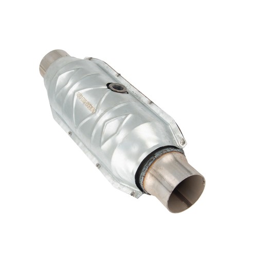 2.5“ Universal Three-way Catalytic Converter OBD2 w/&Heat Shield Weld-On KAC - Picture 6 of 12