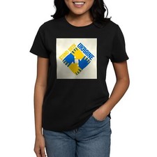 CafePress Save Ukraine T Shirt Women's Cotton T-Shirt 909784669