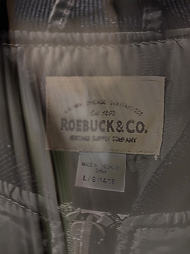 Roebuck & Co Bomber Jacket Size Kids Large (14/16) With Patches  - Picture 3 of 4