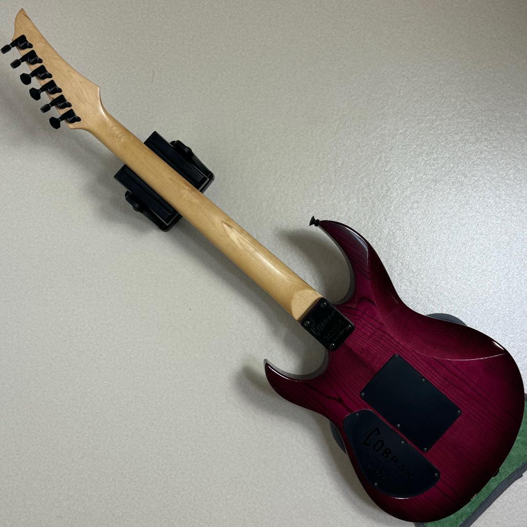 Electric Guitar Cobran F-G2 See-Through Magenta Made in Electric Guitar Cobran F-G2 See-Through Magenta Made in