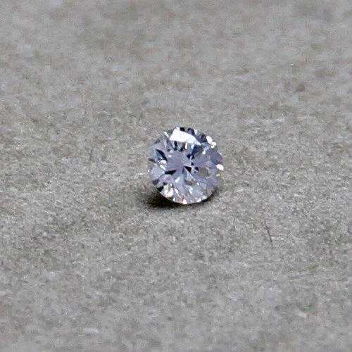 Natürlicher Diamant 0,04ct 2,0mm - 2,1mm D-F / Si2 Brillant 2mm Rund Brilliant - Bild 1 von 3