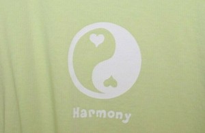 Details About Life Is Good Womens M Tee Shirt Size Medium Harmony Yin Yang Symbol Euc - 