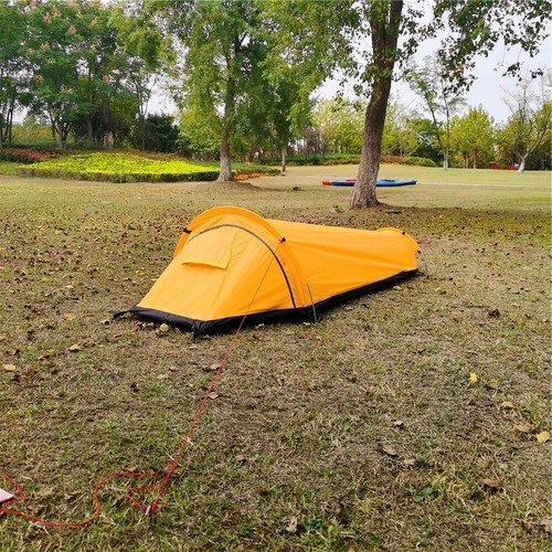 Small Bivy Tent One Man Bivvy 1 Person Solo Single Bicycle Touring Backpacking - Picture 20 of 22