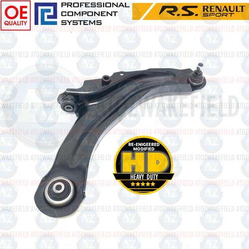 FOR RENAULT MEGANE SPORT RS225 RS230 R25 R26 FRONT SUSPENSION WISHBONES ARMS L+R - Picture 8 of 9