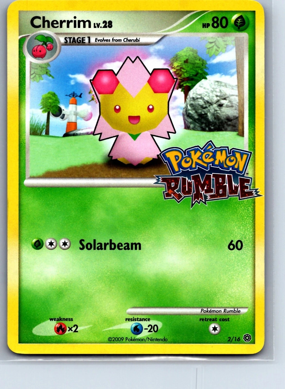 Deal for Cherrim 2/16 Pokemon Rumble Regular - LP