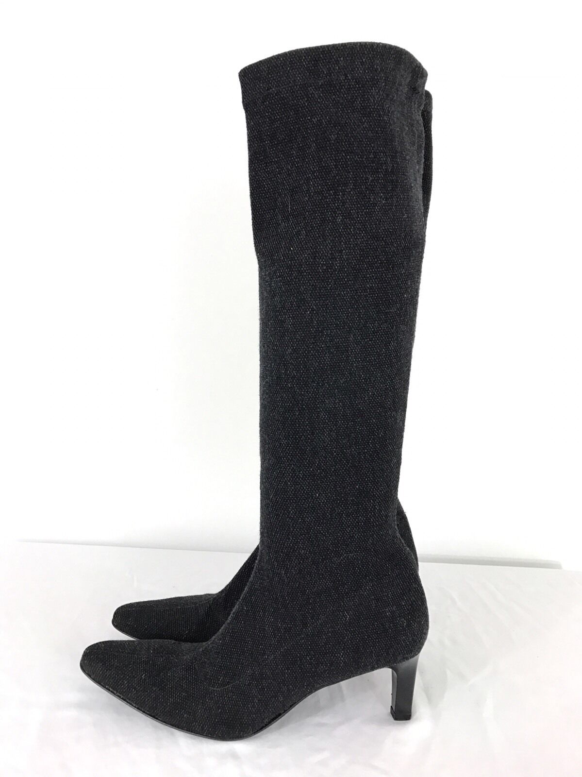 NEW Ralph Lauren Stretch Fabric Pull On Knee High 10B eBay
