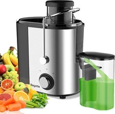 Bagotte Centrifugal Juicer for Whole Fruit and Vegetable, 600W BPA-Free