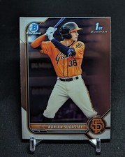 Adrian Sugastey 1st Rookie 2022 Bowman Chrome Prospect #19 San Francisco Giants