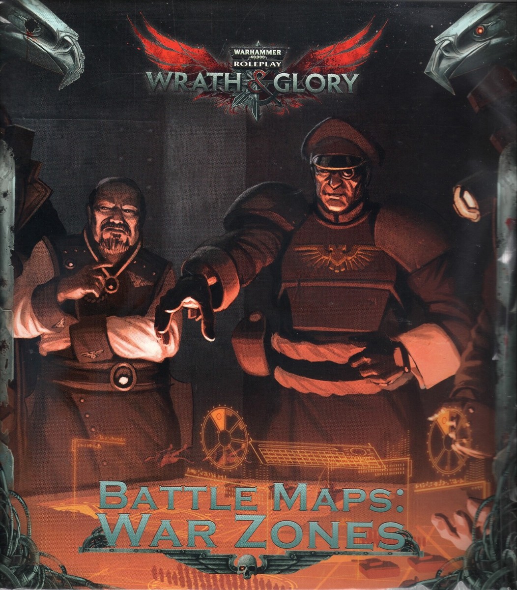 Warhammer 40K RPG: Wrath & Glory Battle Maps: War Zones