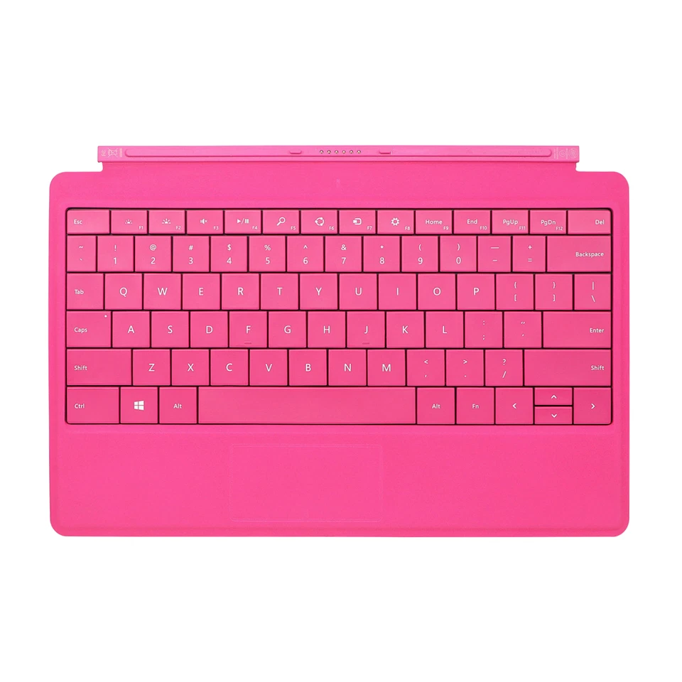 Microsoft Surface RT / 2 / Pro 1 / Pro 2 Type Cover 2 Keyboard 1561 - PINK - Image 3 of 4