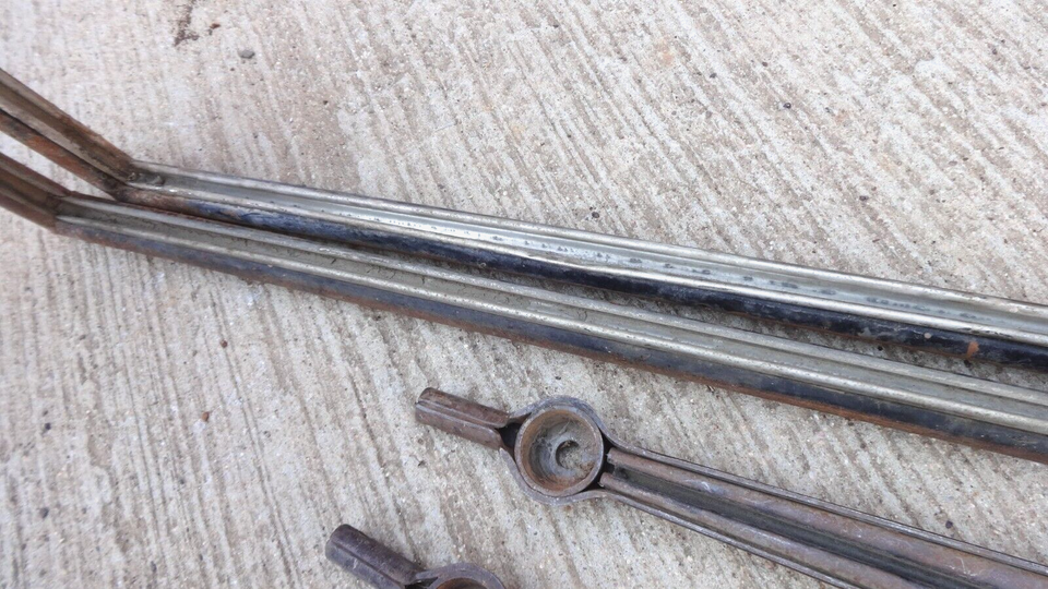 1920 1927 Model T Ford TT Truck WINDSHIELD FRAME w/ STANCHIONS Original