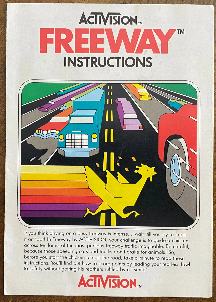 FREEWAY - GAMEPLAY COMPLETO (ATARI 2600)