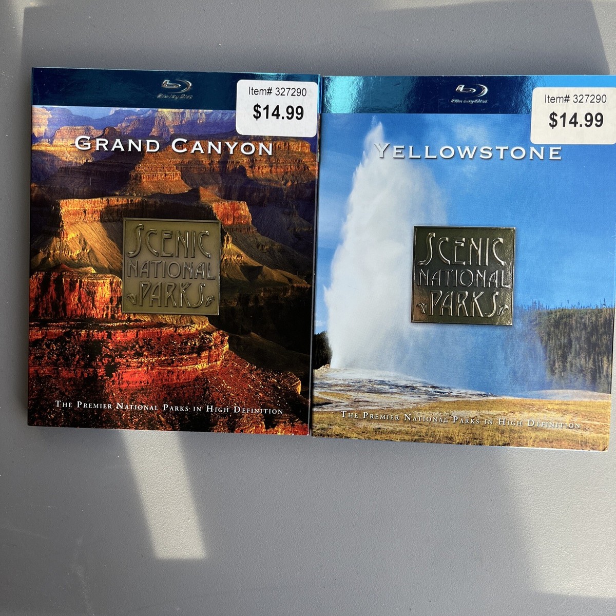Scenic National Parks: Yellowstone The Grand Canyon Blu-ray