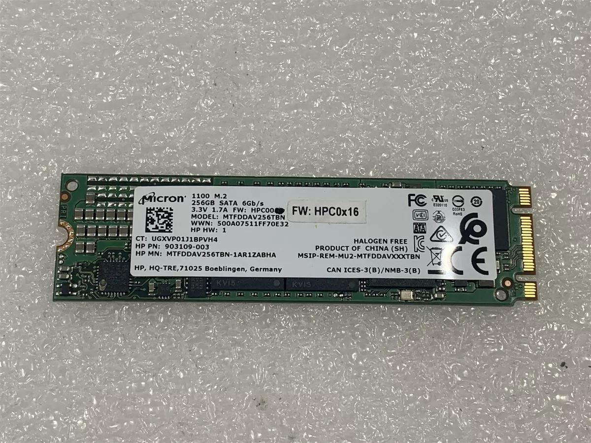 Micron mtfddav256tbn best sale