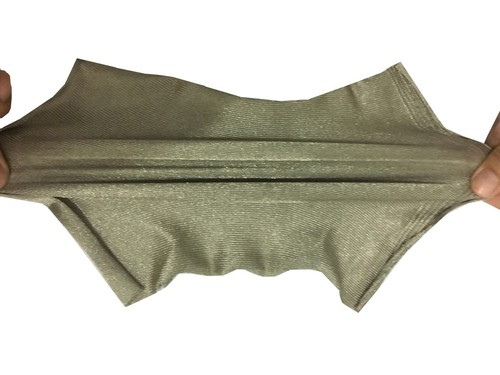 Silver Fabric Shield RFID/EMI/EMF/Radio/Microwave-Stretch Knitting for Clothing - Picture 2 of 6