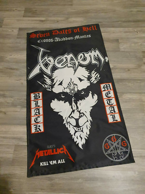 Venom Flag Flagge Poster Bathory Darkthrone * Necromantia *