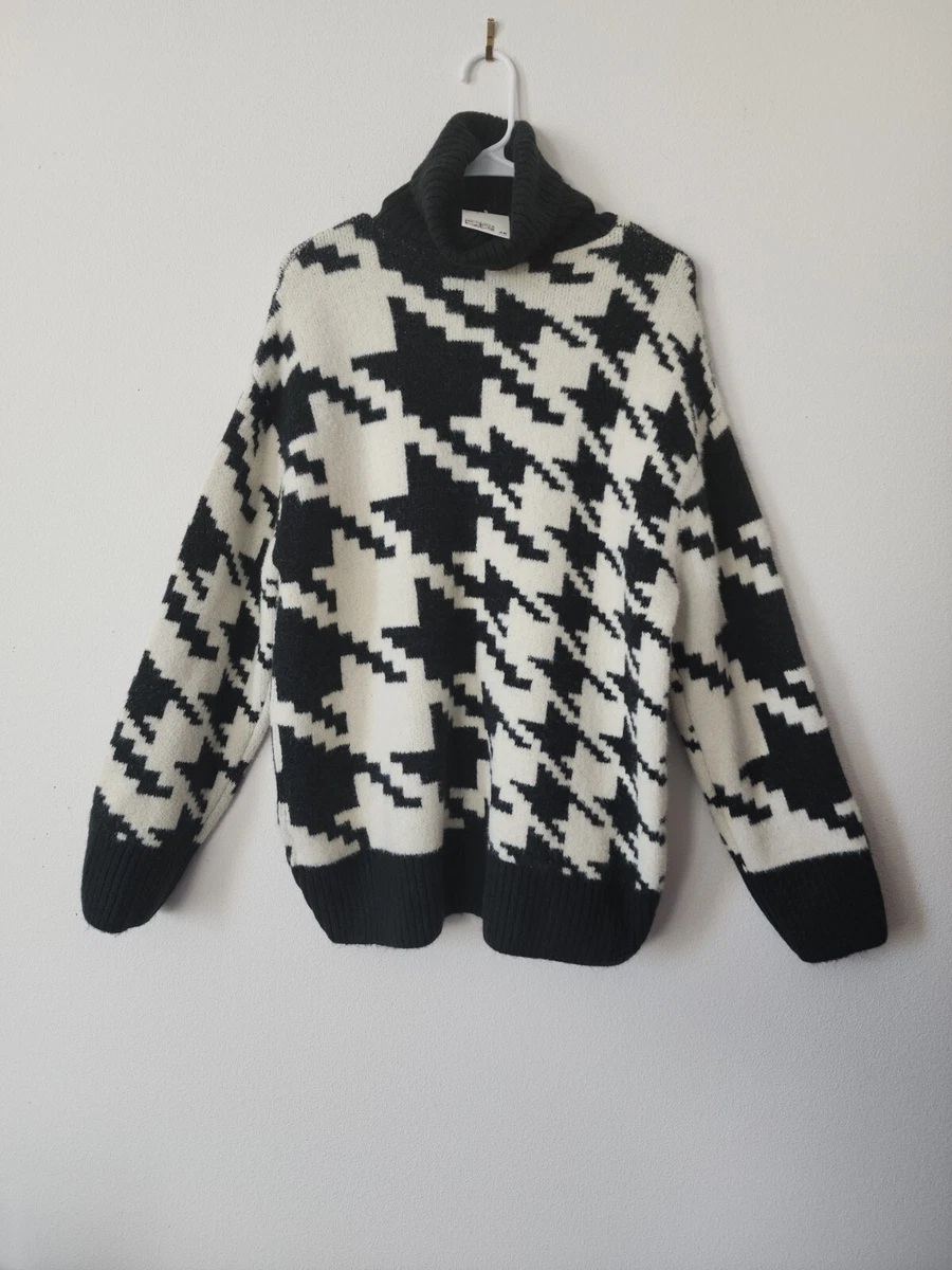 Black turtleneck top h and m