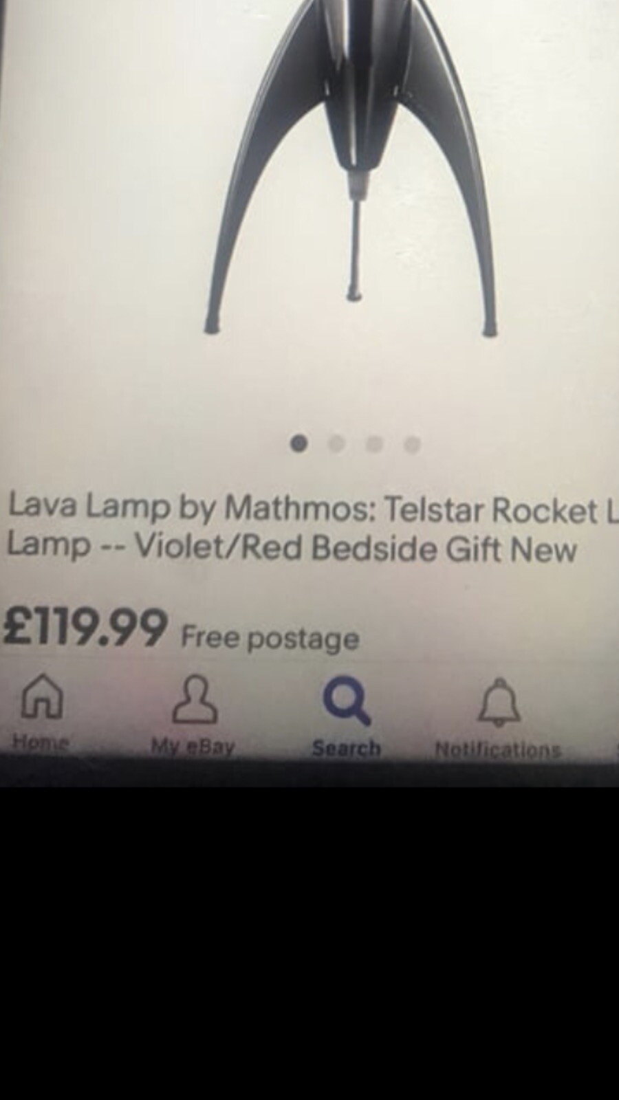 mathmos rocket lava lamp eBay