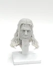 3d Printed Henry CAVILL WITCHER HEAD 1:12 6" GI Joe Classified/Marvel Legends