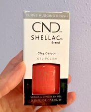 CND Shellac UV Gel Polish 0.25 oz -  Clay Canyon