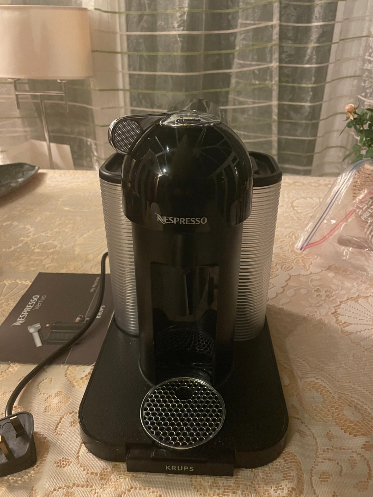 Krups XN901840 Nespresso Vertuo Coffee Machine Black eBay