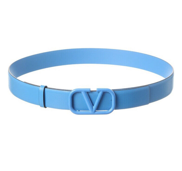 Valentino VLOGO 30mm Belt Sz 80 32” NWT Denim Blue | eBay Valentino VLOGO 30mm Belt Sz 80 32” NWT Denim Blue | eBay