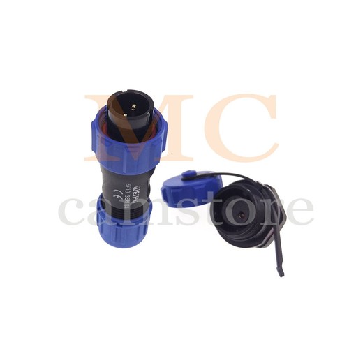 WEIPU SP13 IP68 2Pin Panel Waterproof Plug Socket,Industrial Power Connector - Picture 4 of 8