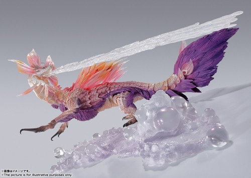 S.H.MonsterArts Monster Hunter Rise Sun Break Mizusune Figur Bandai SH - Bild 8 von 11