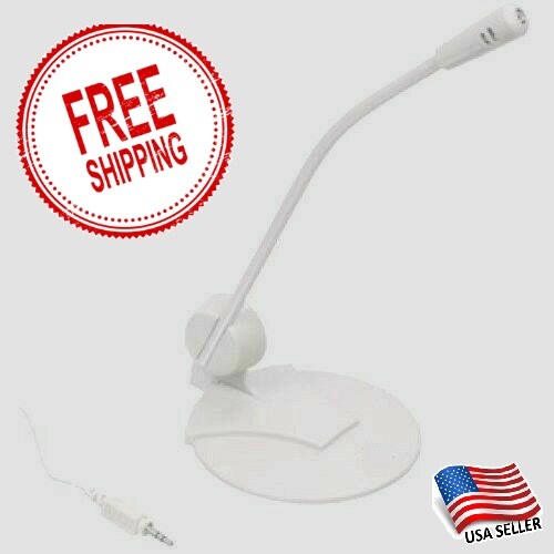 Simple Microphone for PC Computer Laptop Notebook Desktop Skype Gaming Chatting - Afbeelding 1 van 6