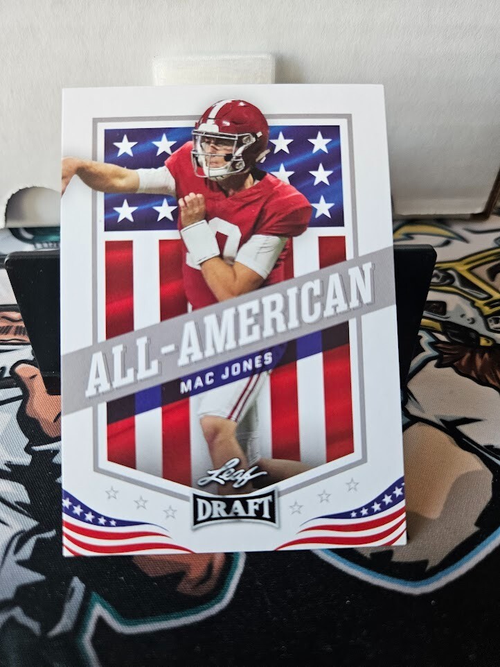 2021 Leaf Draft All American Mac Jones #46 Rookie Card RC