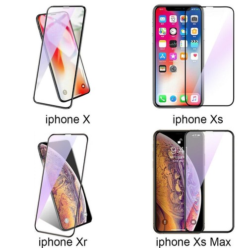2x 6D Screen Protector Tempered Glass For iPhone 11 Pro XS Max XR 8 7 Plus - Picture 2 of 13