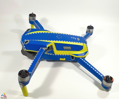 DJI AIR 2s - SKIN - DESIGN: Polizei ohne Schrift und Wappen - Picture 4 of 9