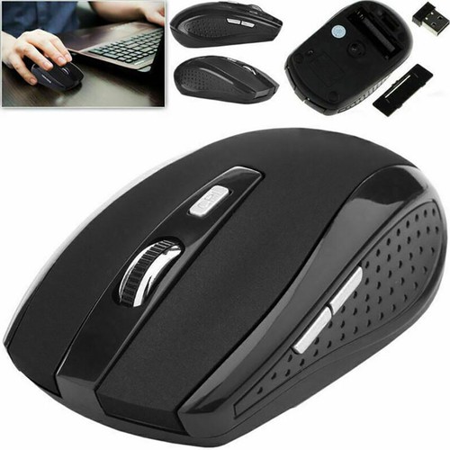 2.4GHz Wireless Optical Mouse Mice & USB Receiver 1600DPI For Laptop Compute - Picture 9 of 16