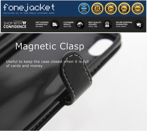 Custodia Flip Wallet Folio In Pelle Gel Per Honor Magic 5 Lite - Foto 10 di 16