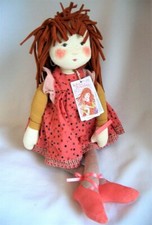 *MOULIN ROTY*Puppe*Stoffpuppe*Spielpuppe*Anémone*les rosalies*57cm*