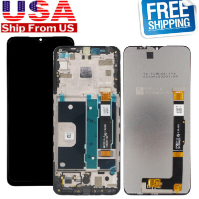 Replace LCD Display Touch Screen Digitizer ±Frame Assembly For TCL 4X 5G T601DL